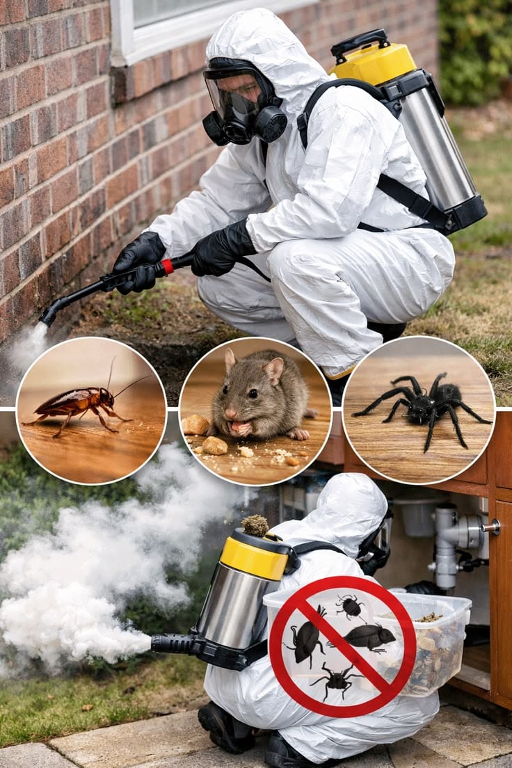 After pest treatment